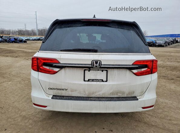 5FNRL6H64RB073199 2024 HONDA ODYSSEY White უკანა ხედი