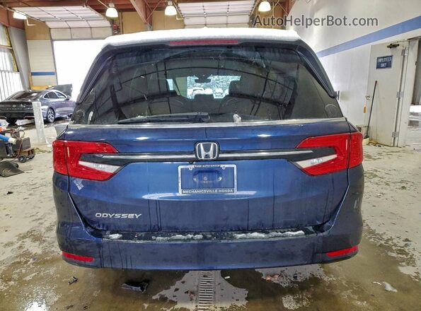 5FNRL6H67PB053218 2023 HONDA ODYSSEY Blue Widok z tyłu