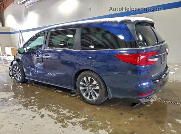 5FNRL6H67PB053218 2023 HONDA ODYSSEY Blue Tył lewy