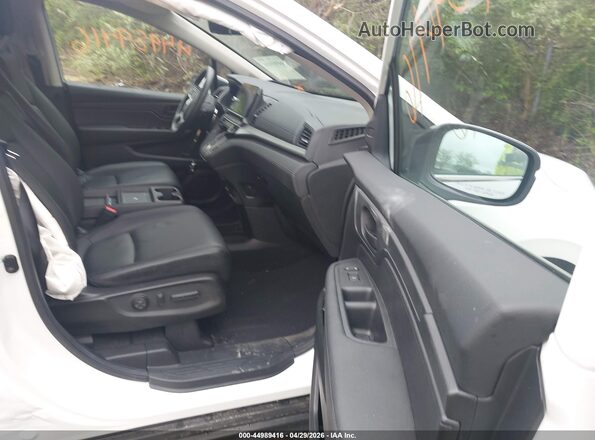 5FNRL6H67SB001175 2025 HONDA ODYSSEY White Vista interior delantera