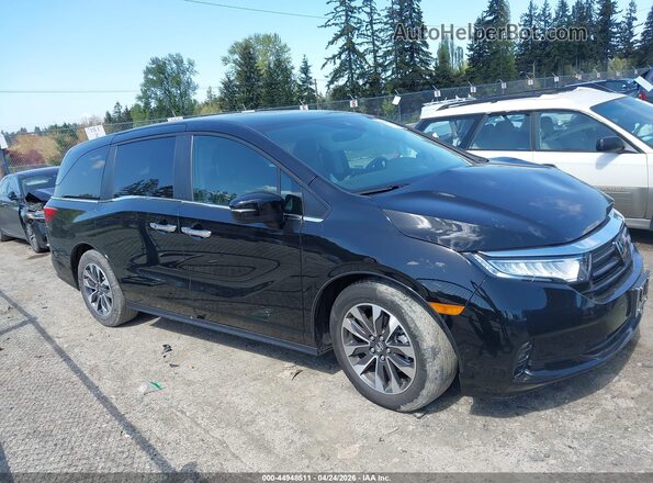 5FNRL6H6XPB020102 2023 HONDA ODYSSEY Black Սալոնի հետևի տեսք