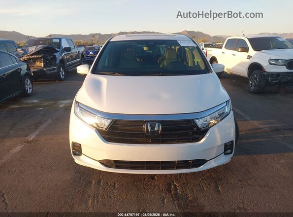 5FNRL6H6XPB073205 2023 HONDA ODYSSEY White Սարքավորումների վահանակի տեսք