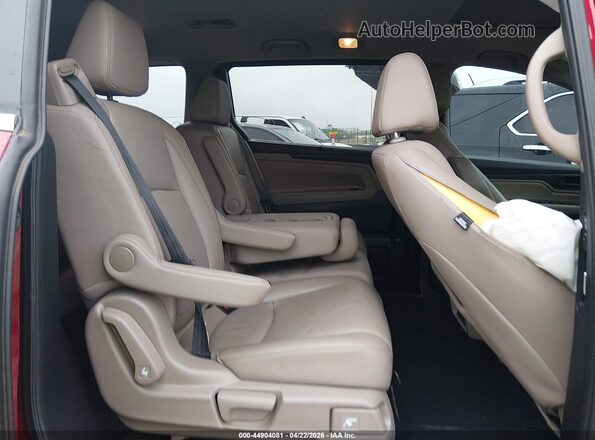 5FNRL6H6XRB065527 2024 HONDA ODYSSEY Red Вид наклейки з VIN-кодом