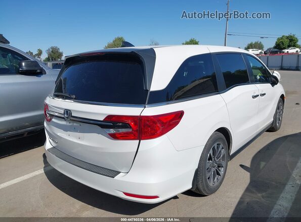 5FNRL6H6XRB069223 2024 HONDA ODYSSEY White Задня права чверть