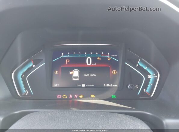 5FNRL6H6XRB069223 2024 HONDA ODYSSEY White Вид задніх сидінь