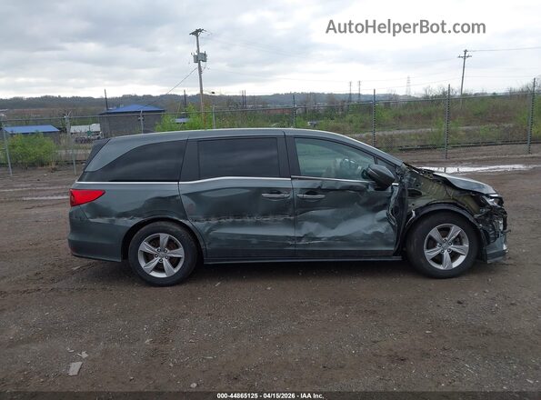 5FNRL6H70KB058813 2019 HONDA ODYSSEY Gray Սալոնի հետևի տեսք