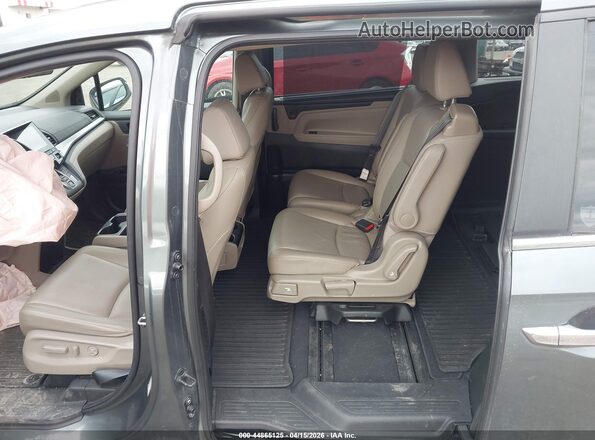 5FNRL6H70KB058813 2019 HONDA ODYSSEY Gray VIN կոդի պիտակի տեսք