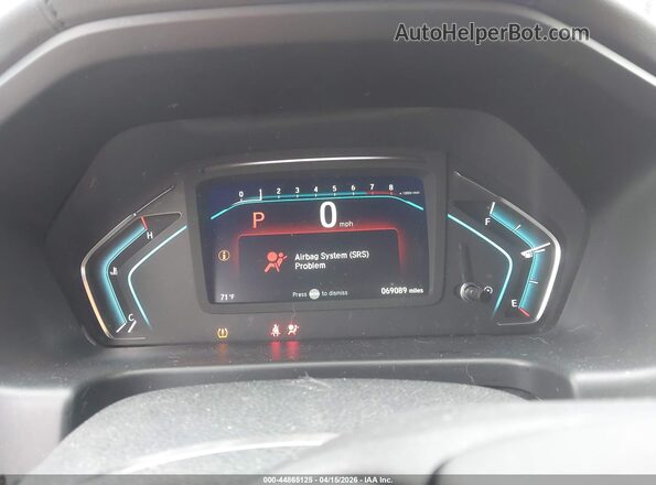 5FNRL6H70KB058813 2019 HONDA ODYSSEY Gray Հետևի նստատեղերի տեսք