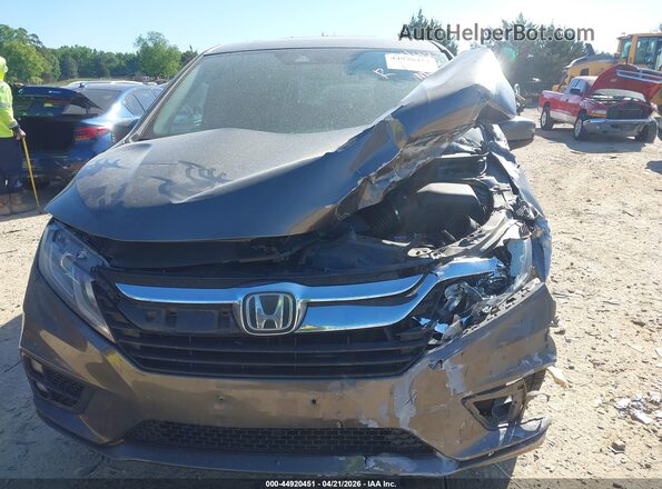 5FNRL6H70KB093772 2019 HONDA ODYSSEY Gray Սարքավորումների վահանակի տեսք
