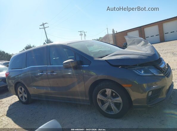 5FNRL6H70KB093772 2019 HONDA ODYSSEY Gray Սալոնի հետևի տեսք