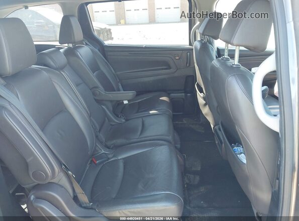 5FNRL6H70KB093772 2019 HONDA ODYSSEY Gray VIN կոդի պիտակի տեսք