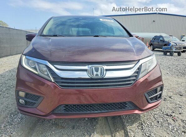 5FNRL6H70KB103247 2019 HONDA ODYSSEY Burgundy 