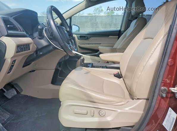 5FNRL6H70KB103247 2019 HONDA ODYSSEY Burgundy 