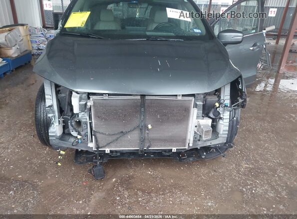 5FNRL6H71JB074243 2018 HONDA ODYSSEY Gray Widok z przodu