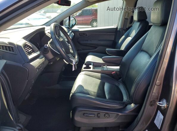 5FNRL6H71MB021563 2021 HONDA ODYSSEY Charcoal წინა სალონის ხედი