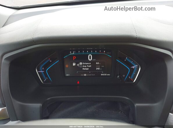 5FNRL6H72KB107316 2019 HONDA ODYSSEY Gray უკანა სავარძლების ხედი