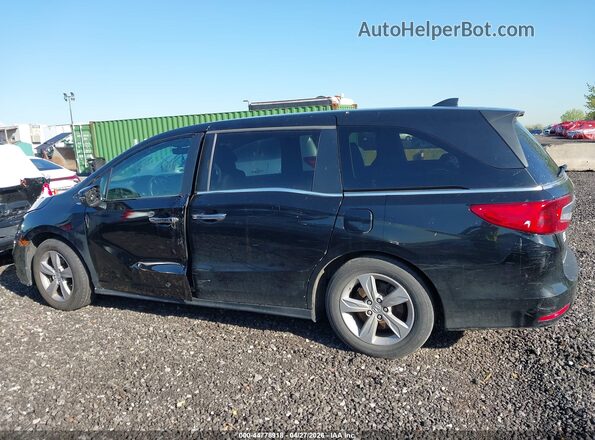 5FNRL6H72LB067840 2020 HONDA ODYSSEY Черный Панорамный вид салона 360°