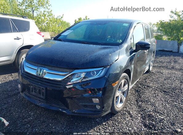 5FNRL6H72LB067840 2020 HONDA ODYSSEY Черный Вид щитка приборов