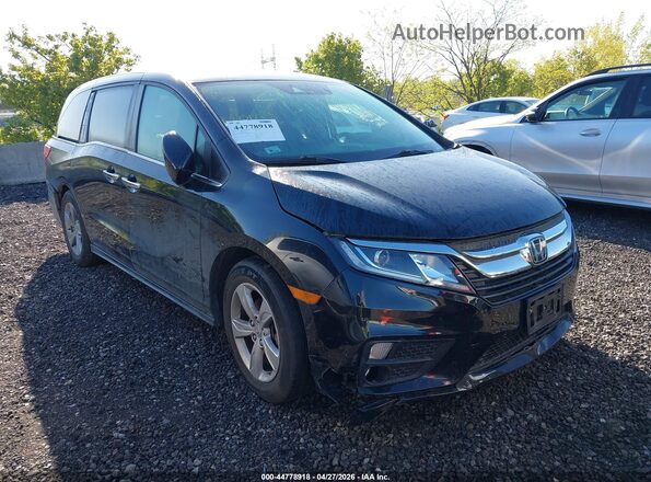 5FNRL6H72LB067840 2020 HONDA ODYSSEY Черный Вид спереди