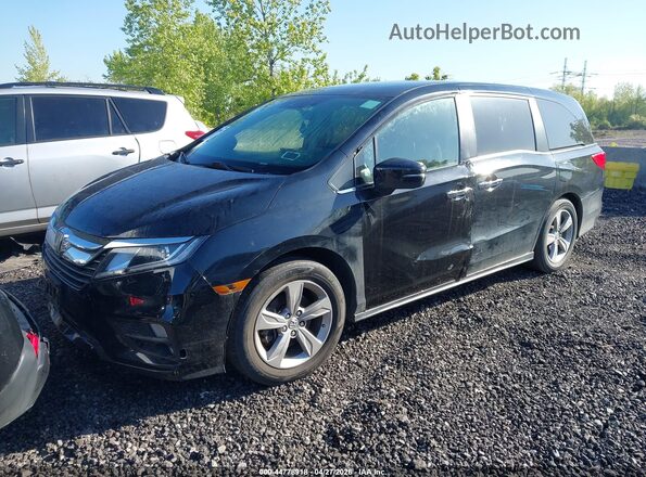 5FNRL6H72LB067840 2020 HONDA ODYSSEY Черный Передняя левая четверть