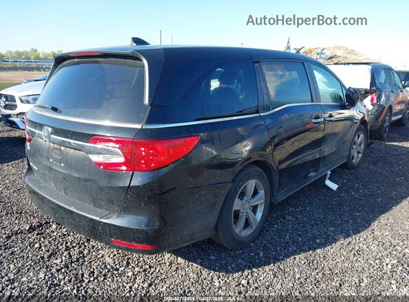 5FNRL6H72LB067840 2020 HONDA ODYSSEY Черный Задняя правая четверть