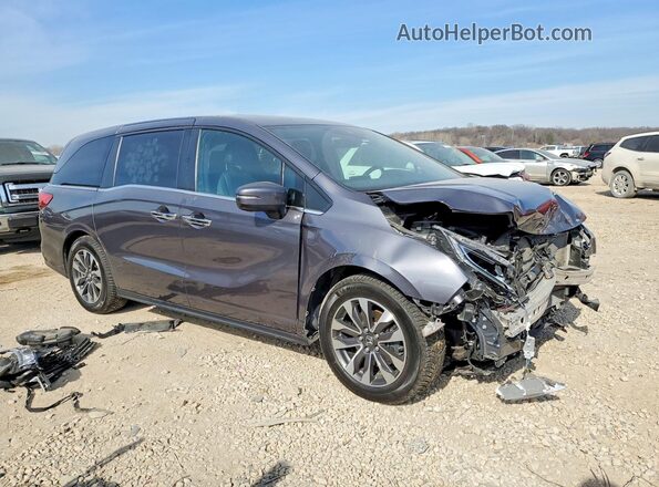 5FNRL6H72MB025654 2021 HONDA ODYSSEY Gray წინა მარჯვენა