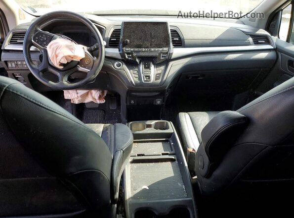 5FNRL6H72MB025654 2021 HONDA ODYSSEY Gray წინა პანელის ხედი
