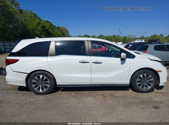 5FNRL6H72MB032314 2021 HONDA ODYSSEY Белый Вид задней части салона