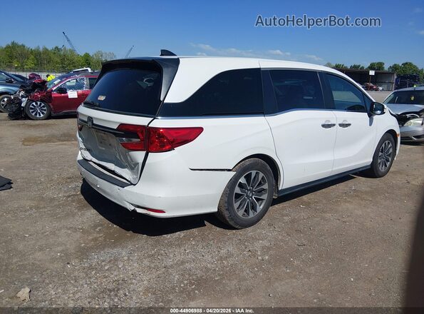 5FNRL6H72MB032314 2021 HONDA ODYSSEY Белый Задняя правая четверть