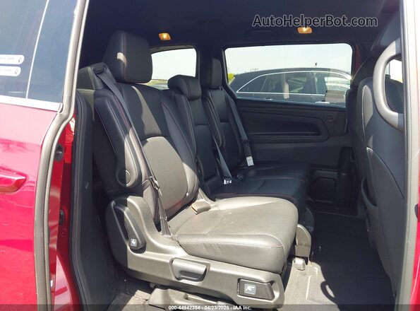 5FNRL6H72PB024900 2023 HONDA ODYSSEY Red VIN კოდის სტიკერის ხედი
