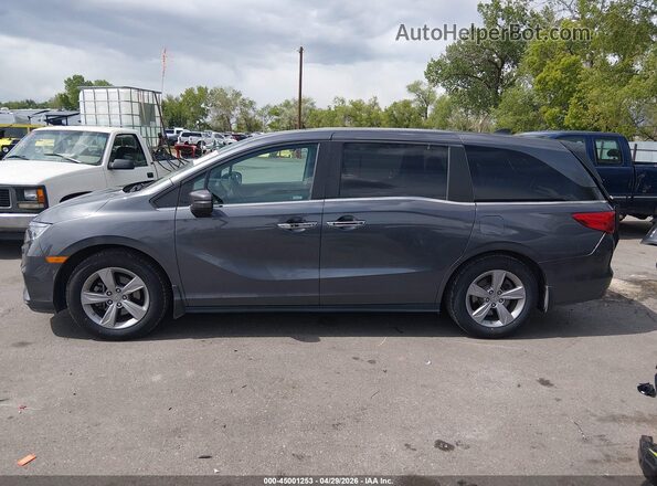 5FNRL6H73JB088192 2018 HONDA ODYSSEY Gray 360 interior view