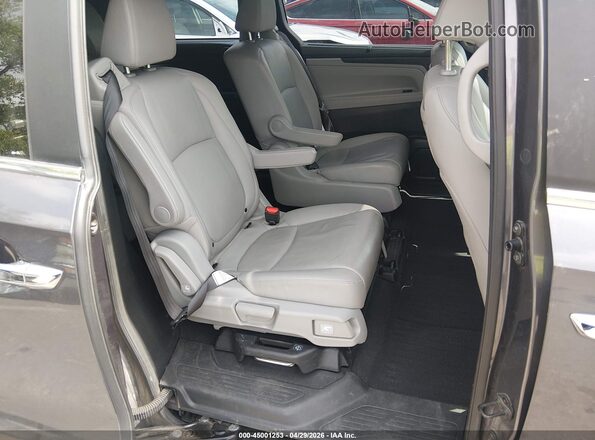 5FNRL6H73JB088192 2018 HONDA ODYSSEY Gray VIN sticker view
