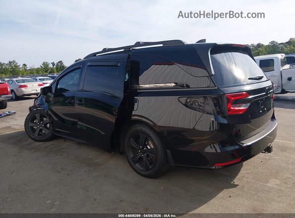 5FNRL6H73KB087092 2019 HONDA ODYSSEY Black უკანა მარცხენა