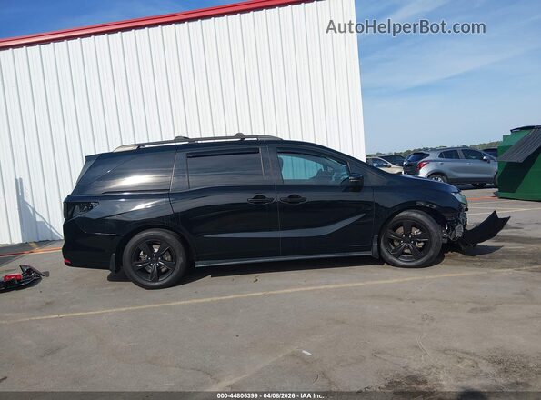 5FNRL6H73KB087092 2019 HONDA ODYSSEY Black სალონის 360-გრადუსიანი ხედი