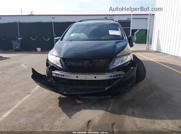 5FNRL6H73KB087092 2019 HONDA ODYSSEY Black უკანა სალონის ხედი