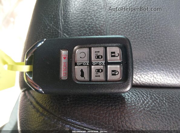 5FNRL6H73KB087092 2019 HONDA ODYSSEY Black წინა პანელის ხედი