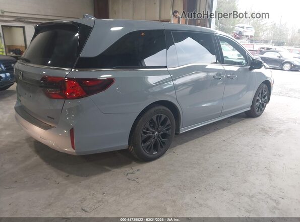 5FNRL6H73TB019344 2026 HONDA ODYSSEY Gray Հետևի աջ