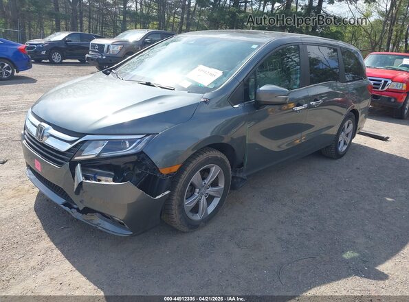 5FNRL6H74KB076182 2019 HONDA ODYSSEY Green Front left