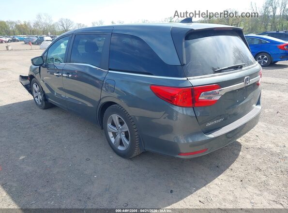 5FNRL6H74KB076182 2019 HONDA ODYSSEY Green Rear left