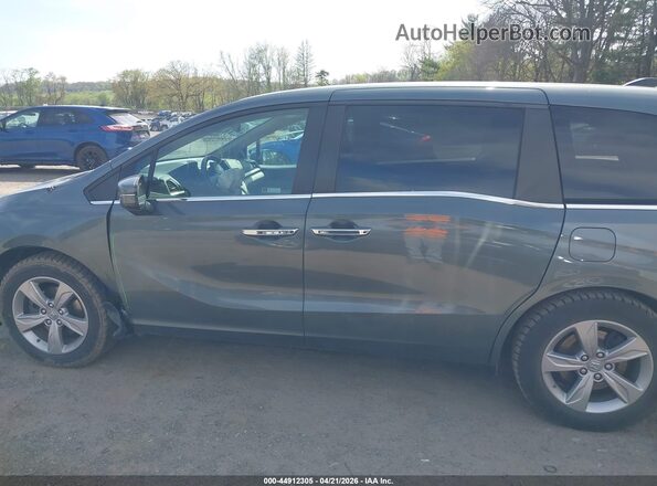 5FNRL6H74KB076182 2019 HONDA ODYSSEY Green 