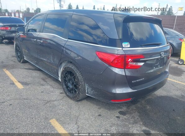 5FNRL6H74NB032994 2022 HONDA ODYSSEY Gray Trasero izquierdo
