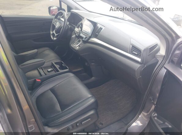 5FNRL6H74NB032994 2022 HONDA ODYSSEY Gray Vista interior delantera
