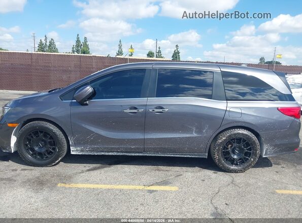 5FNRL6H74NB032994 2022 HONDA ODYSSEY Gray Vista frontal
