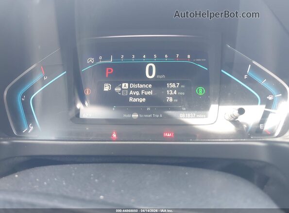 5FNRL6H74NB032994 2022 HONDA ODYSSEY Gray Vista de los asientos traseros