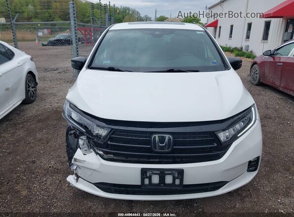 5FNRL6H74PB001828 2023 HONDA ODYSSEY White Вид щитка приладів