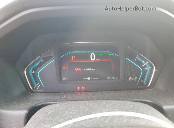5FNRL6H75JB062838 2018 HONDA ODYSSEY White Вид щитка приладів