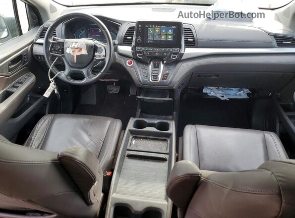 5FNRL6H75JB062838 2018 HONDA ODYSSEY White Вид панелі приладів