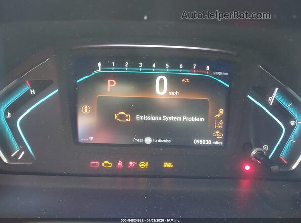 5FNRL6H75LB044830 2020 HONDA ODYSSEY Черный Вид задних сидений