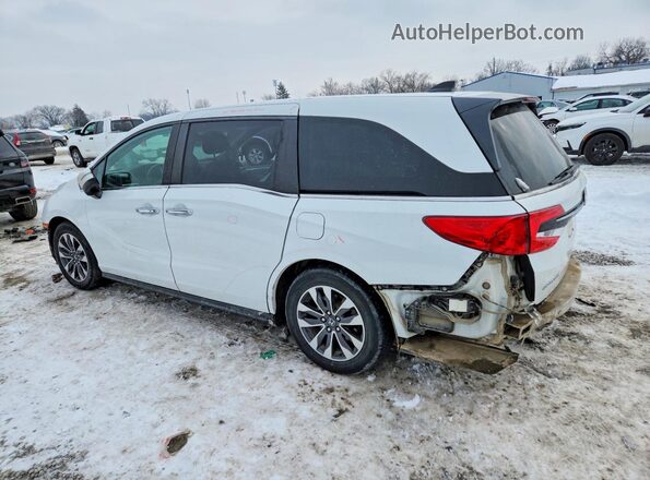 5FNRL6H75MB037832 2021 HONDA ODYSSEY White უკანა მარცხენა