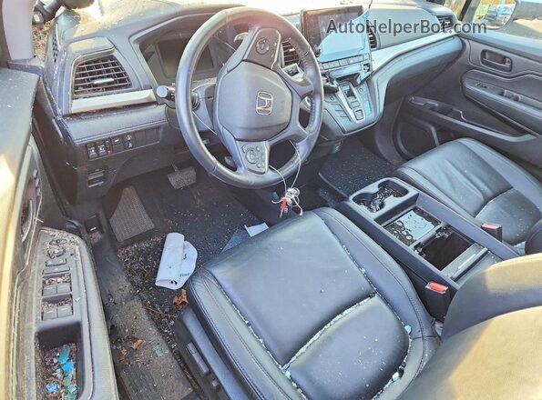 5FNRL6H75NB031904 2022 HONDA ODYSSEY Gray Widok deski rozdzielczej